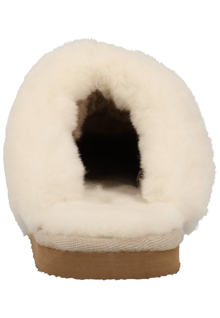 Shepherd Hausschuhe Leder Stone Warmfutter