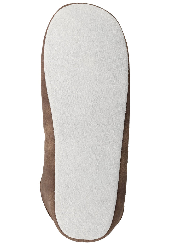 Shepherd Hausschuhe Leder Stone Warmfutter