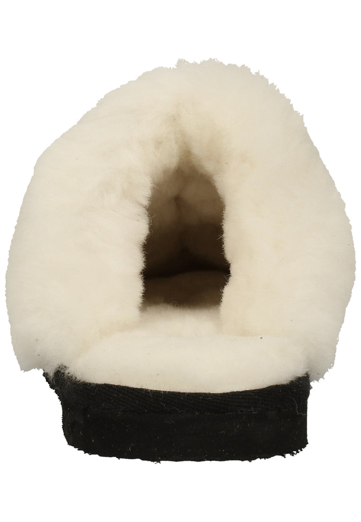Shepherd Hausschuhe Leder Weiß