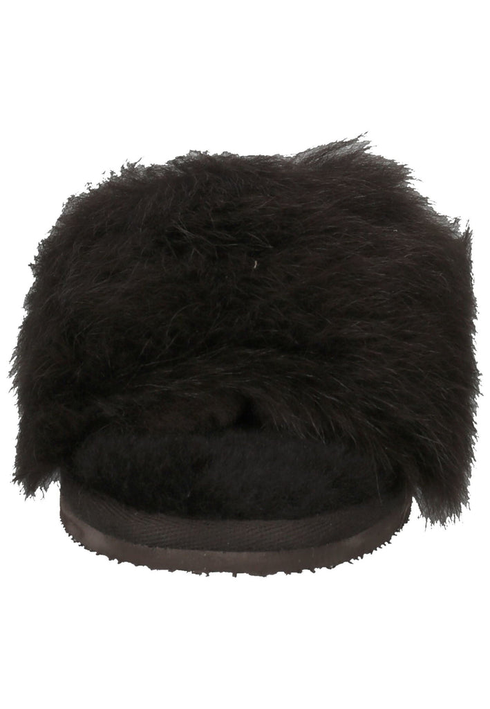 Shepherd Hausschuhe Schurwolle Braun Warmfutter