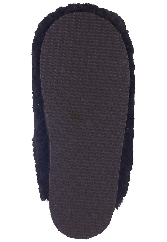 Shepherd Hausschuhe Schurwolle Braun Warmfutter