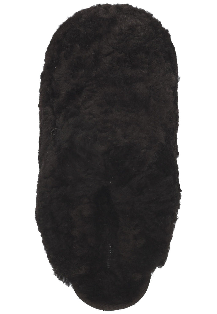 Shepherd Hausschuhe Schurwolle Braun Warmfutter