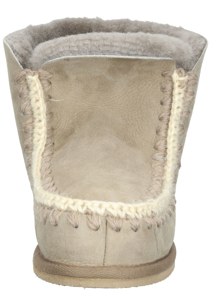 Shepherd Hausschuhe Schurwolle Stein Warmfutter