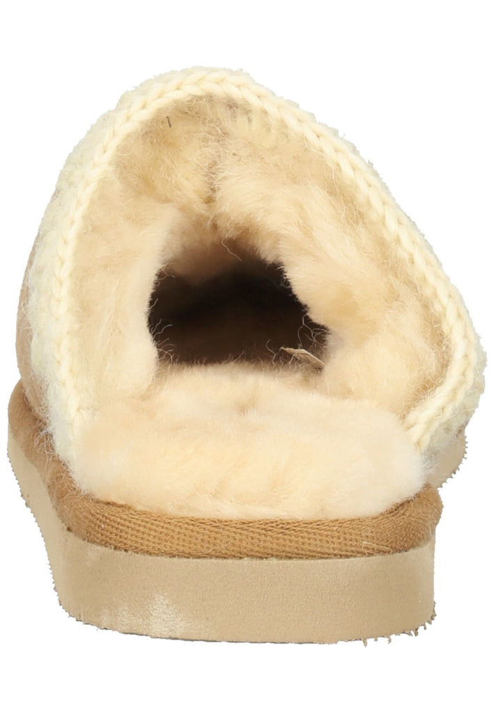 Shepherd Hausschuhe Veloursleder Kastanie Warmfutter