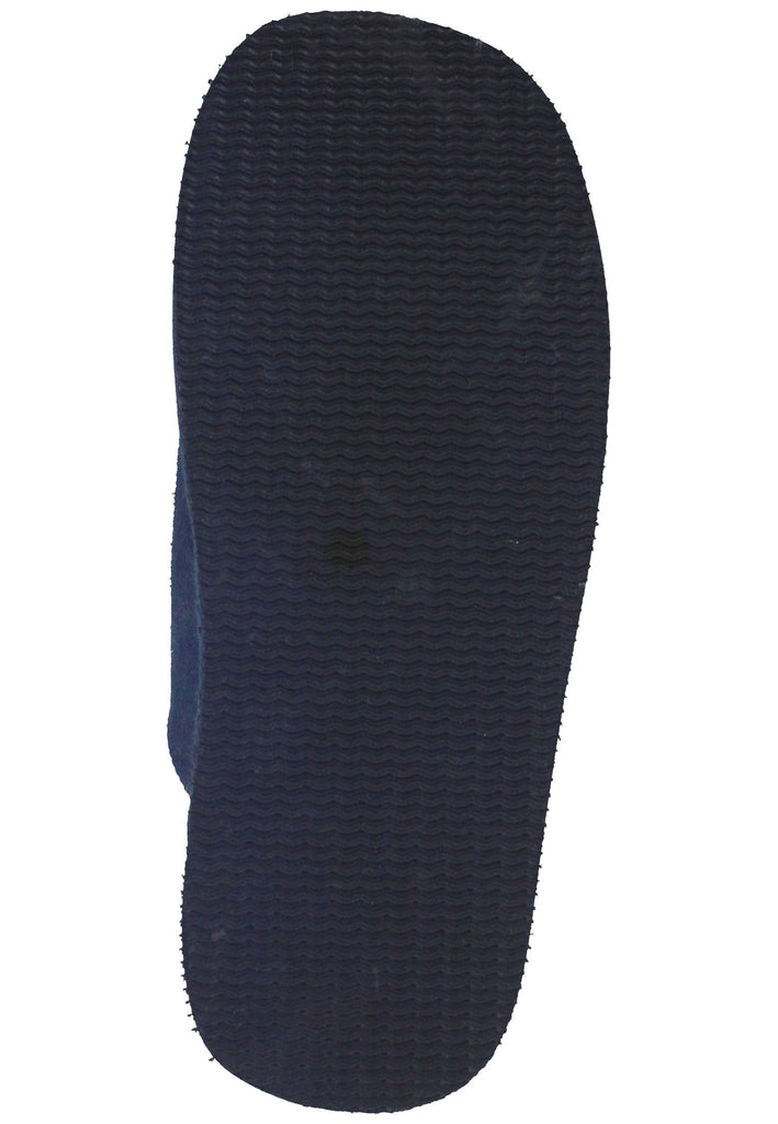 Shepherd Hausschuhe Veloursleder Navy Warmfutter