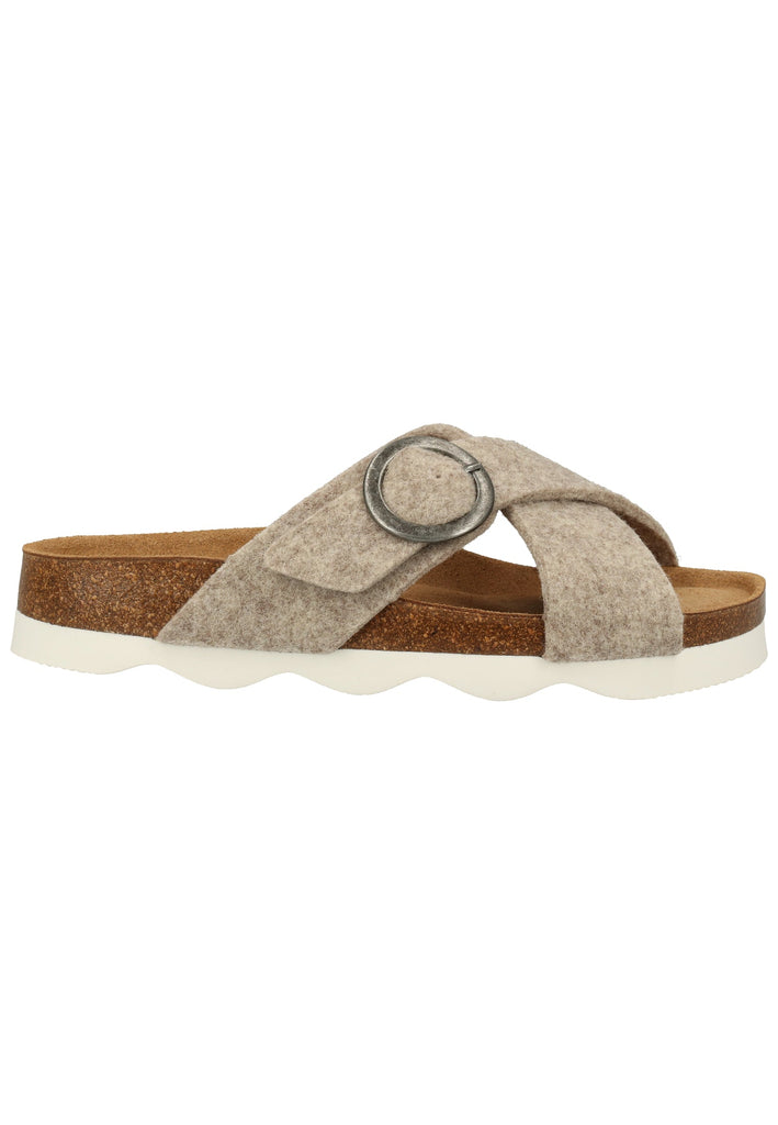 Shepherd Hausschuhe Wolle Beige