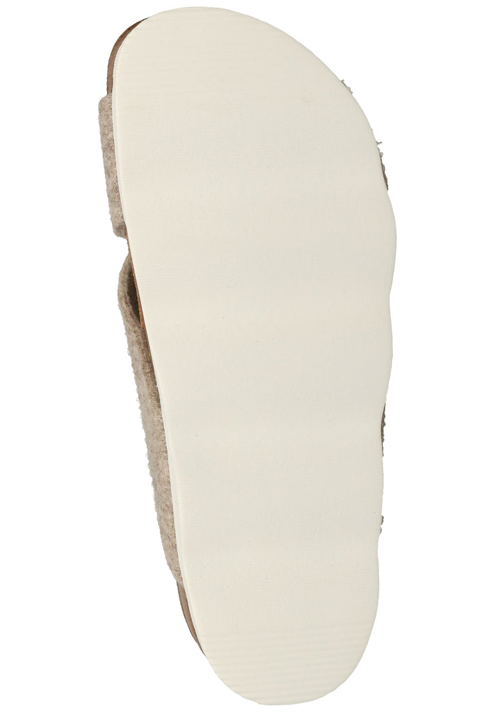 Shepherd Hausschuhe Wolle Beige