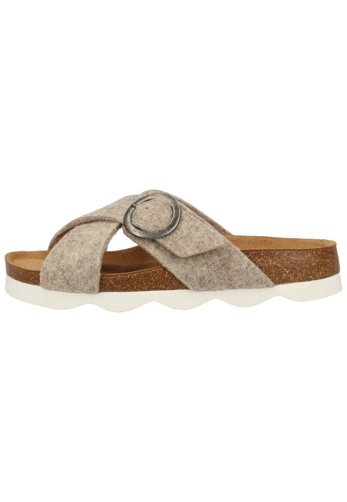 Shepherd Hausschuhe Wolle Beige