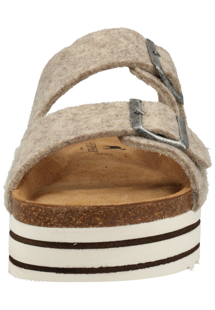 Shepherd Hausschuhe Wolle Beige