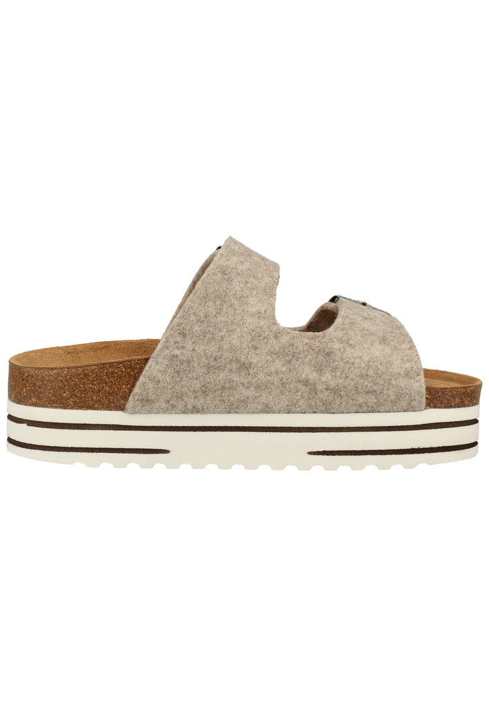 Shepherd Hausschuhe Wolle Beige