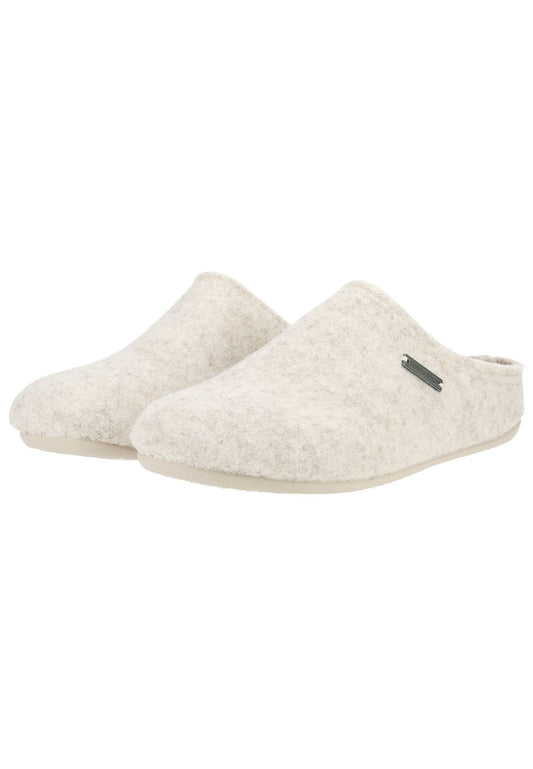 Shepherd Hausschuhe Wolle Beige