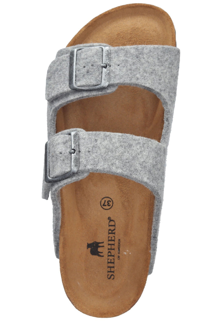 Shepherd Hausschuhe Wolle Grau