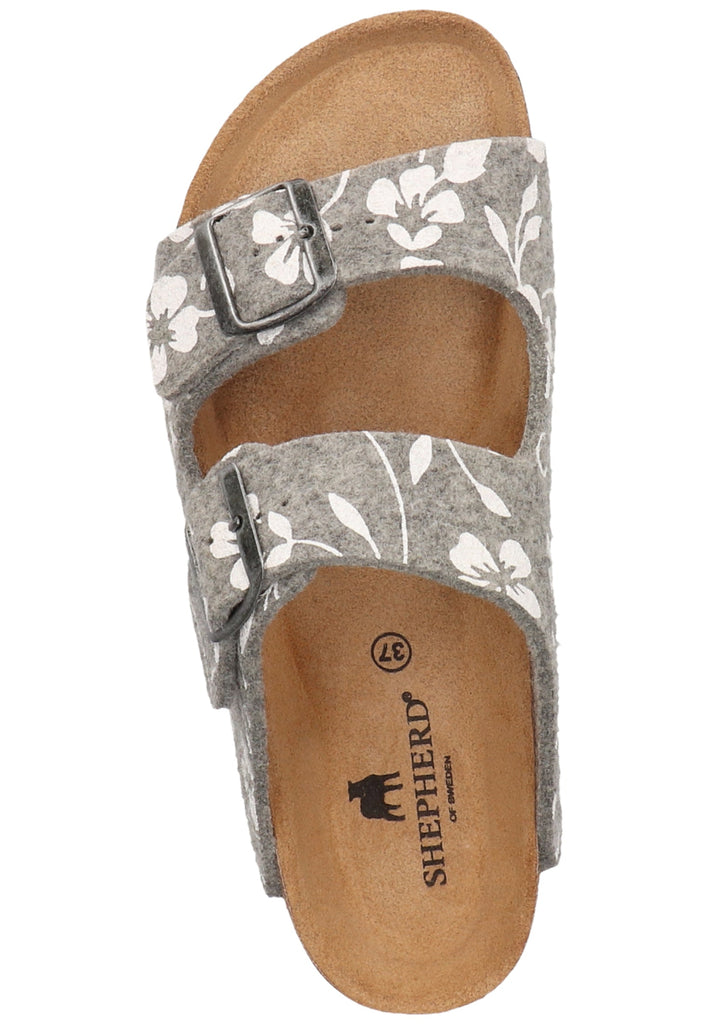 Shepherd Hausschuhe Wolle Grau
