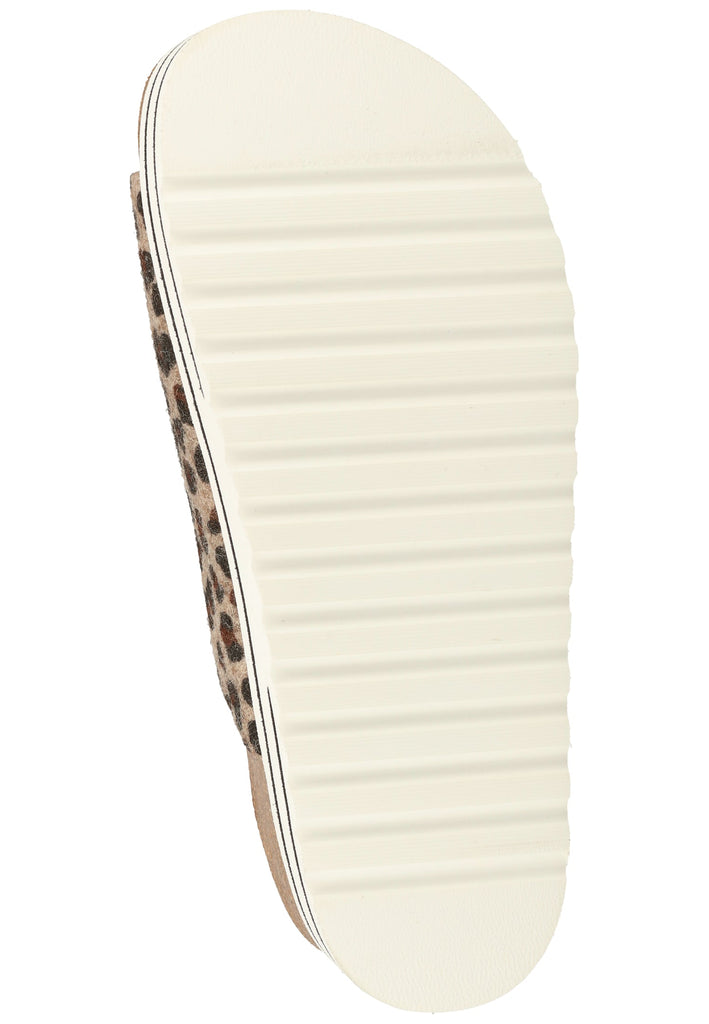 Shepherd Hausschuhe Wolle Leopard