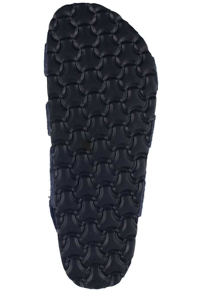 Shepherd Hausschuhe Wolle Navy