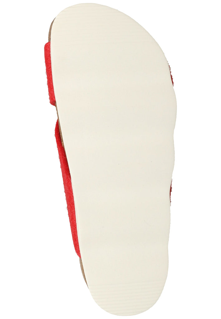 Shepherd Hausschuhe Wolle Rot