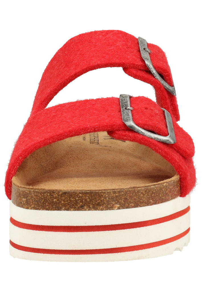 Shepherd Hausschuhe Wolle Rot