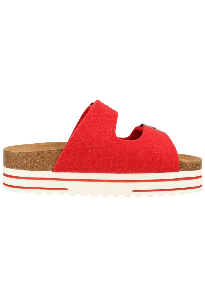 Shepherd Hausschuhe Wolle Rot