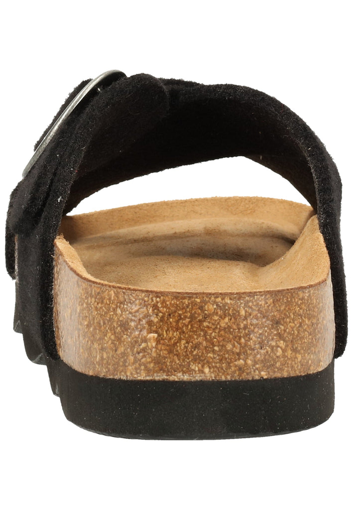 Shepherd Hausschuhe Wolle Schwarz