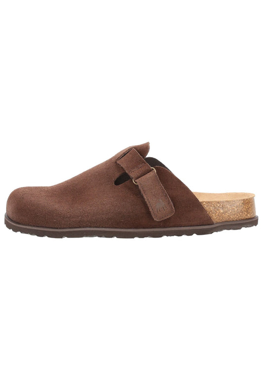 Shepherd Pantoletten Leder Braun