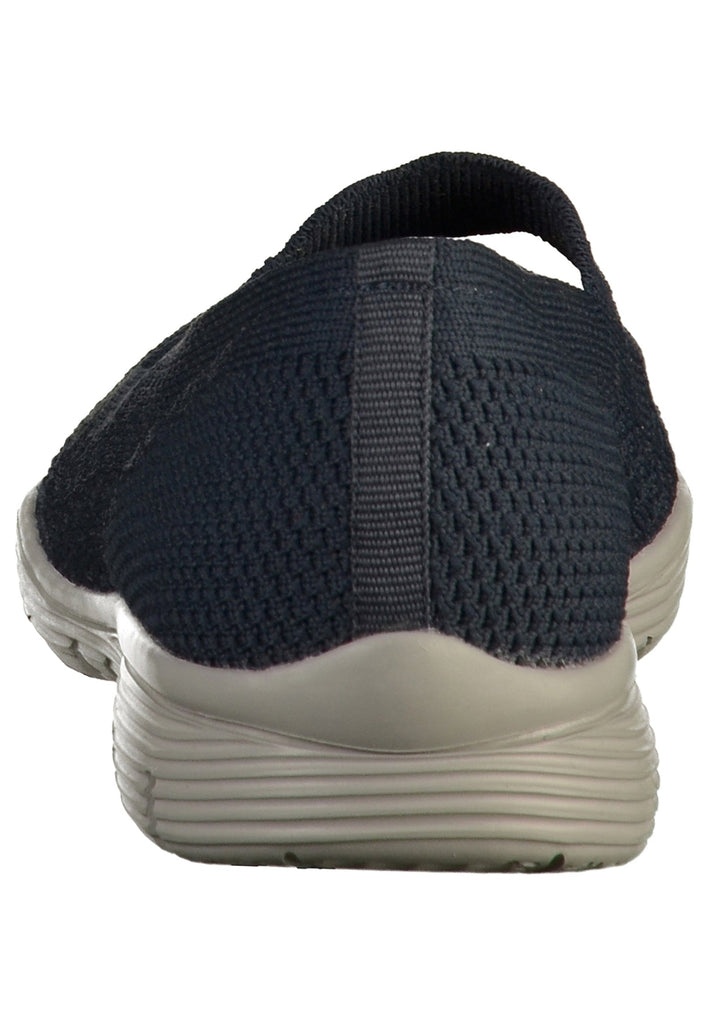 Skechers Ballerinas Textil Blau