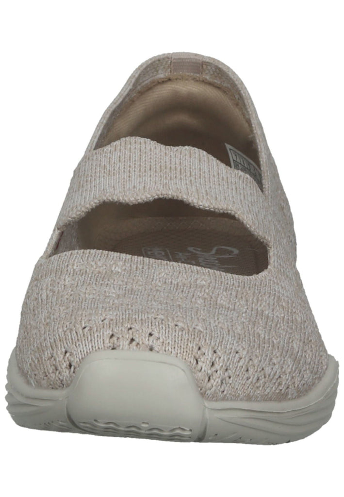 Skechers Ballerinas Textil Grau