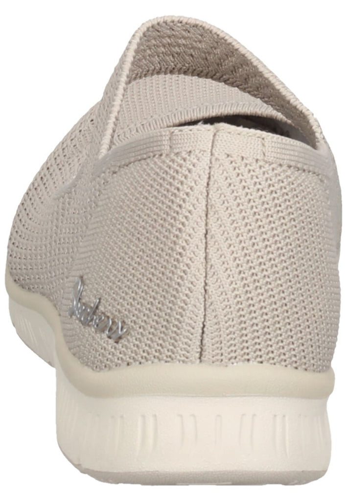 Skechers Ballerinas Textil Grau
