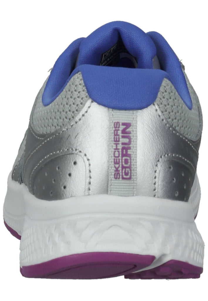 Skechers Halbschuhe Leder/Mesh Silber