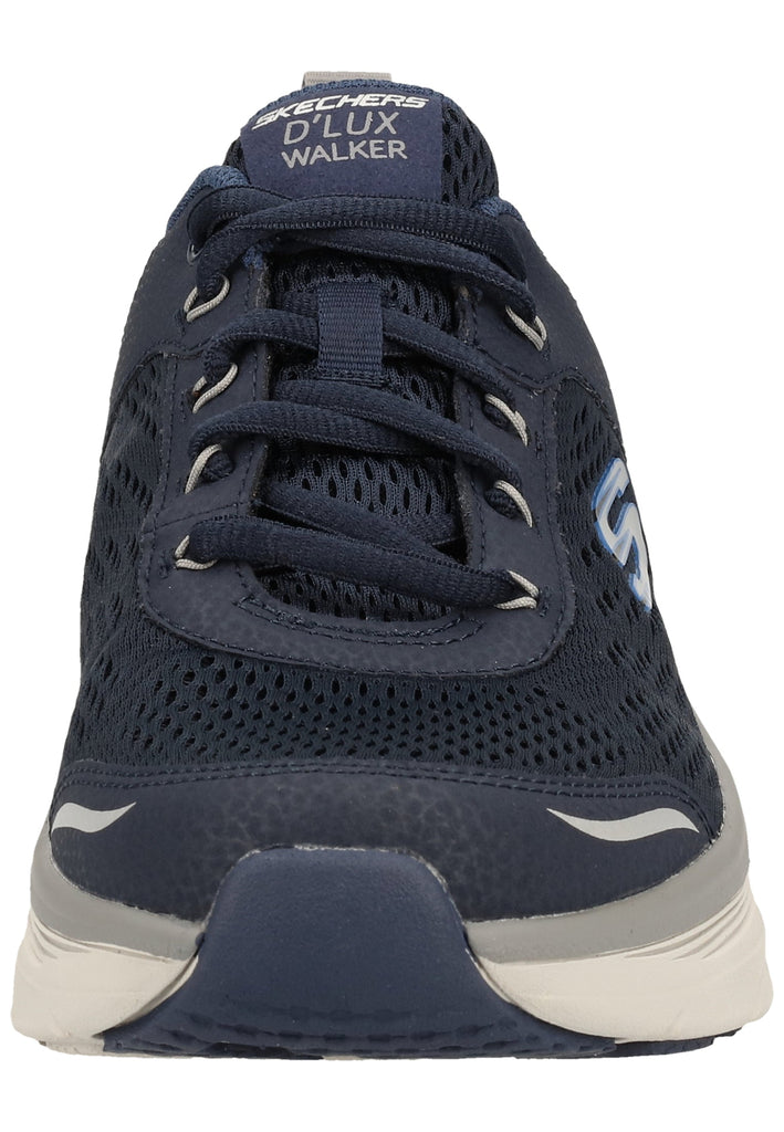Skechers Halbschuhe Leder/Textil Blau