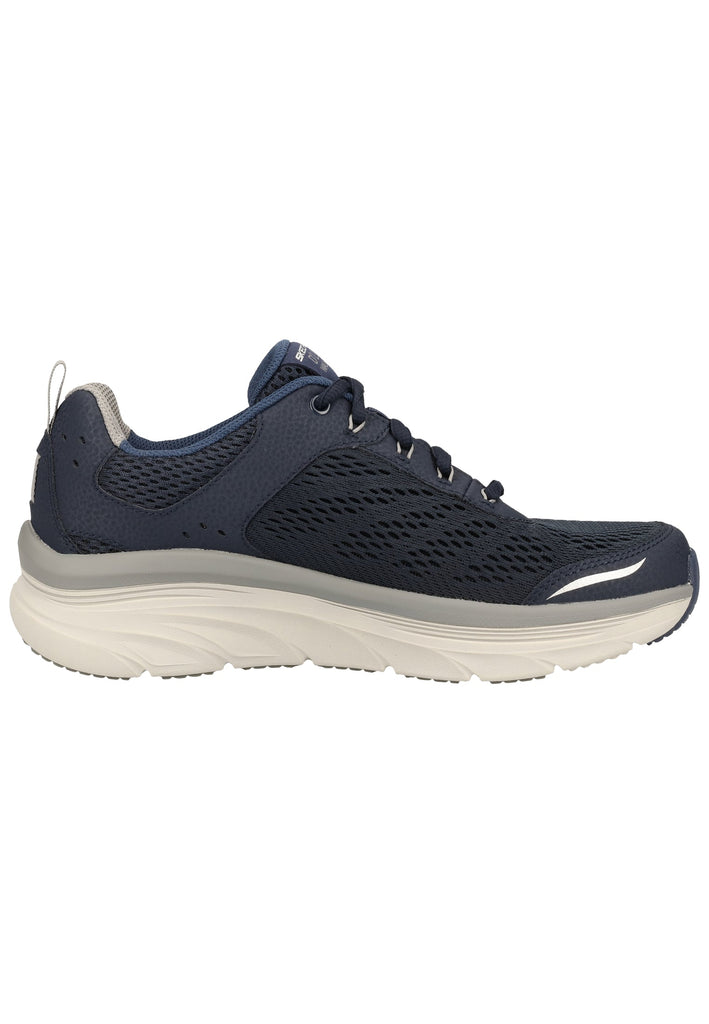 Skechers Halbschuhe Leder/Textil Blau