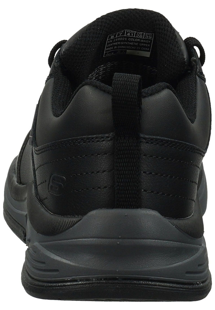 Skechers Halbschuhe Lederimitat Schwarz