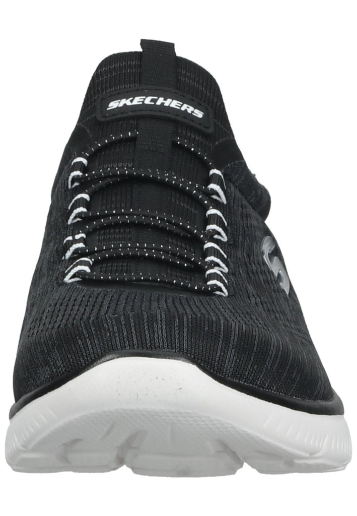 Skechers Halbschuhe Textil Schwarz