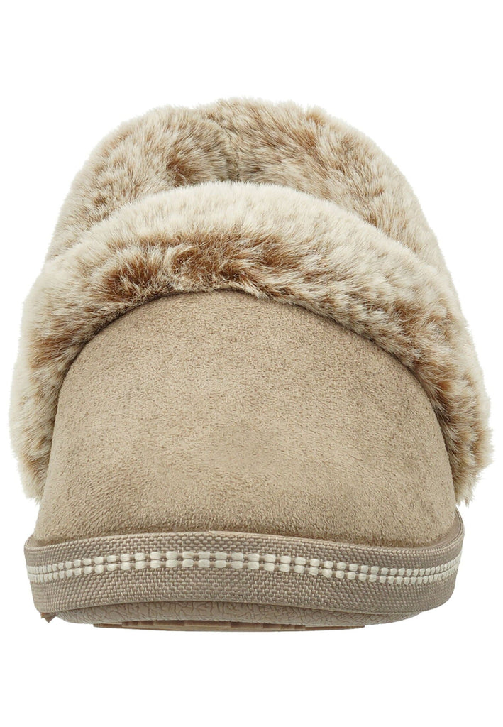 Skechers Hausschuhe Textil Braun Warmfutter