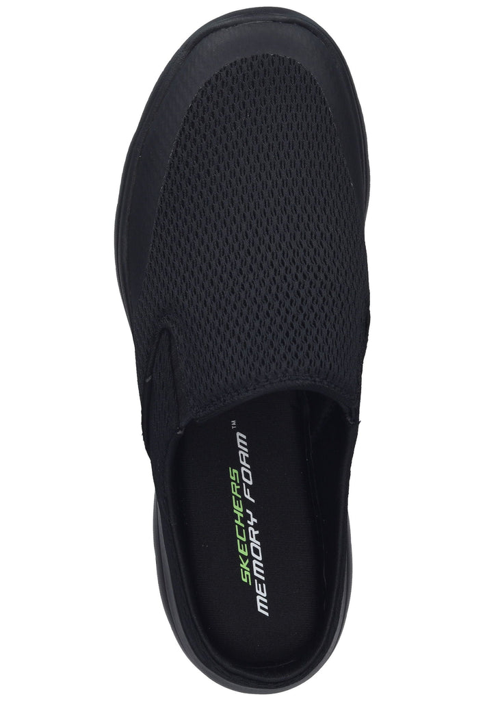 Skechers Pantoletten Textil Schwarz