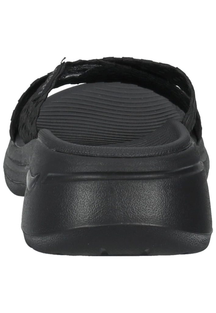 Skechers Pantoletten Textil Schwarz