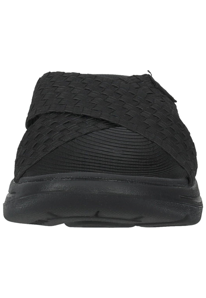 Skechers Pantoletten Textil Schwarz