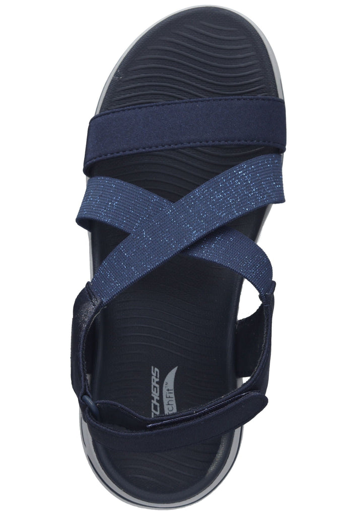 Skechers Sandalen Textil Blau