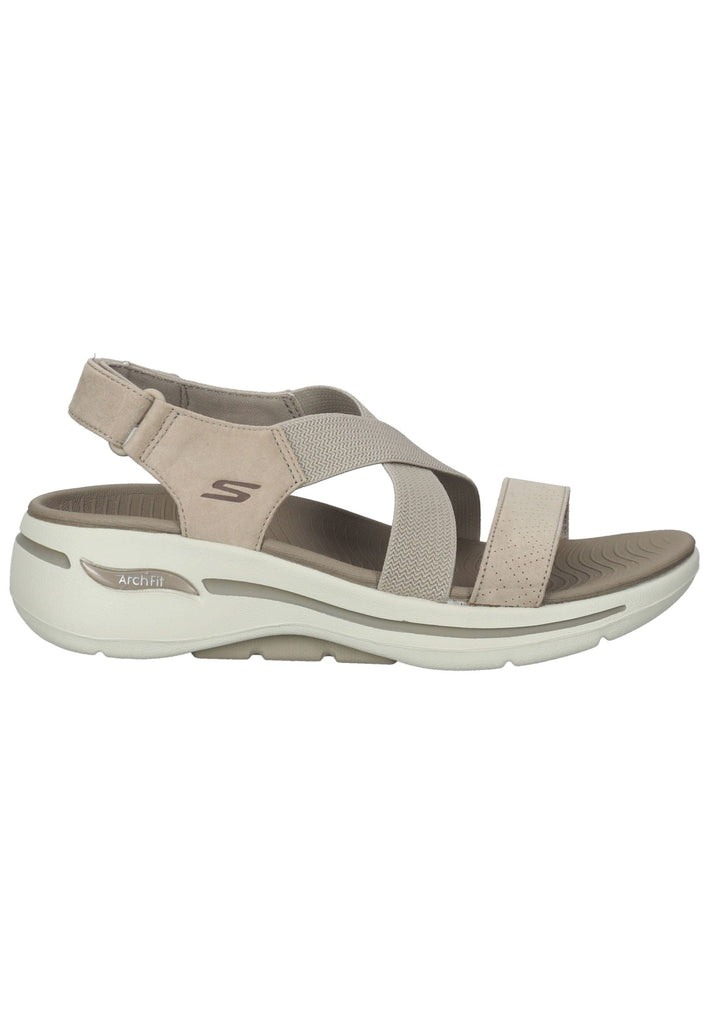 Skechers Sandalen Textil Grau