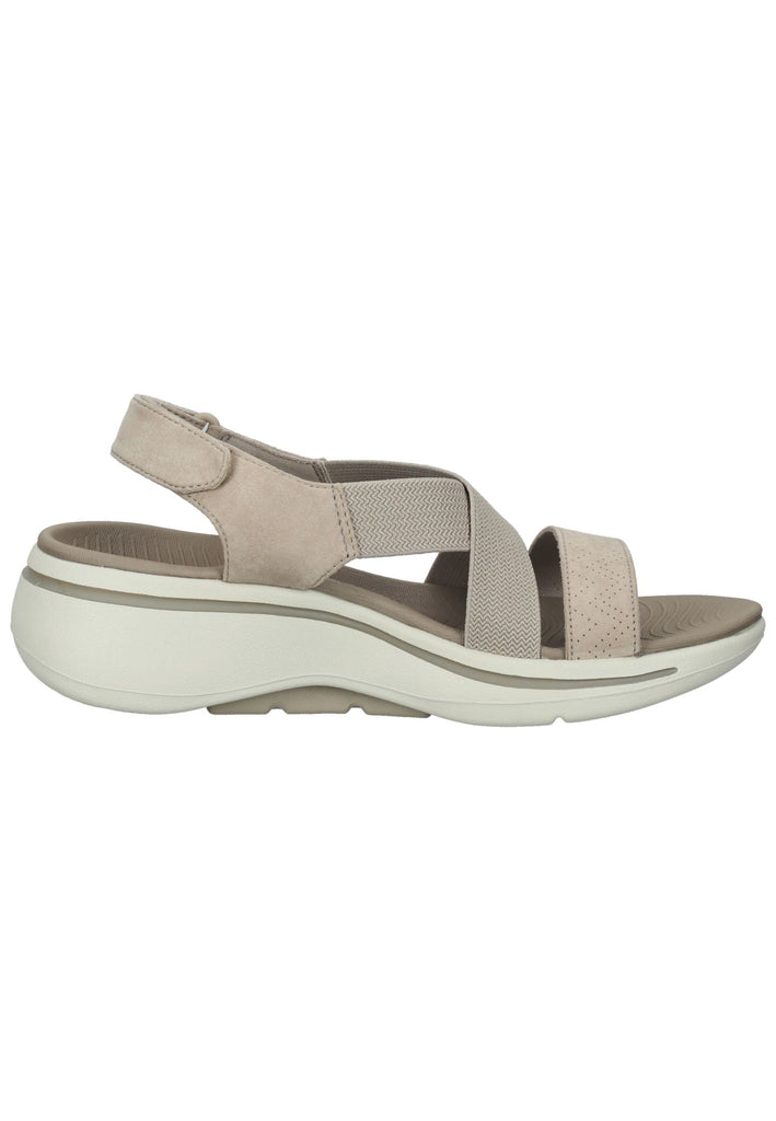 Skechers Sandalen Textil Grau