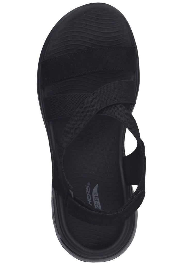 Skechers Sandalen Textil Schwarz