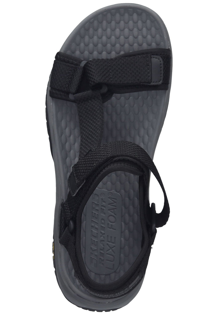 Skechers Sandalen Textil Schwarz