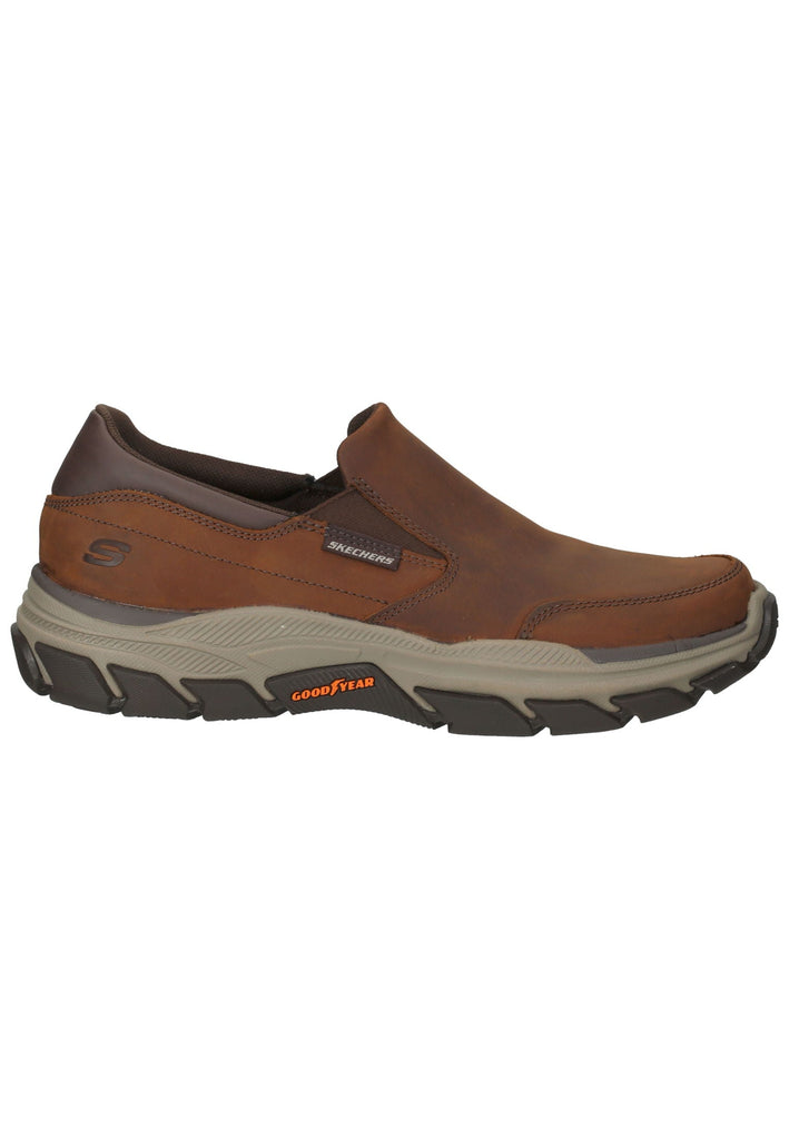 Skechers Slipper Leder Braun