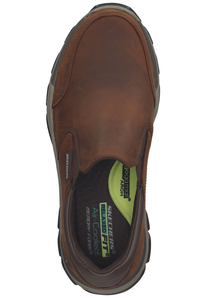 Skechers Slipper Leder Braun