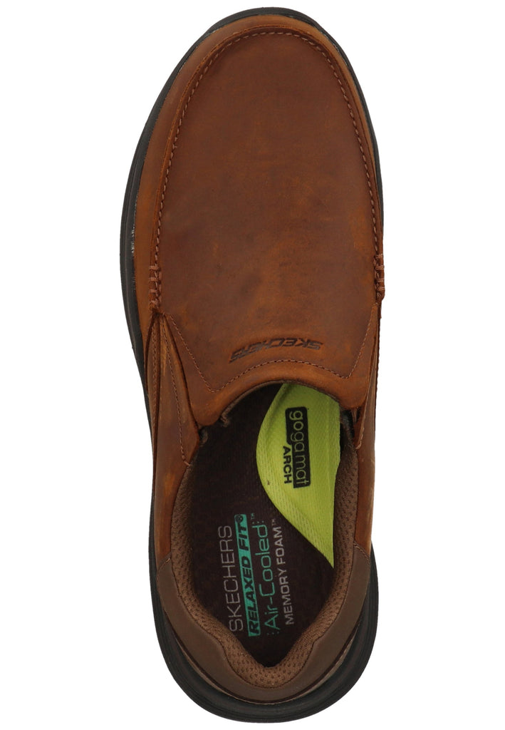 Skechers Slipper Leder Braun