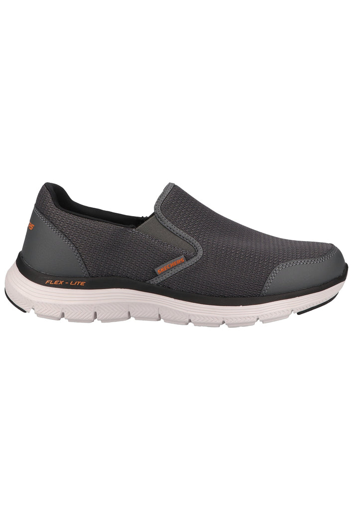 Skechers Slipper Lederimitat/Mesh Grau