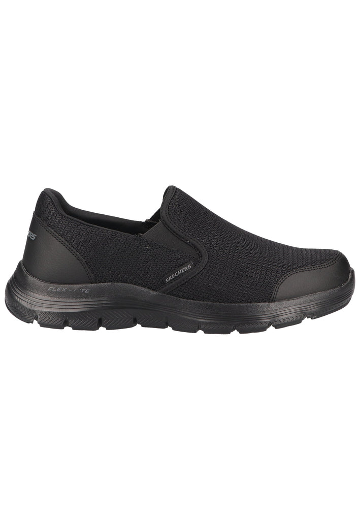 Skechers Slipper Lederimitat/Mesh Schwarz