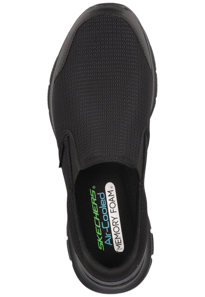 Skechers Slipper Lederimitat/Mesh Schwarz