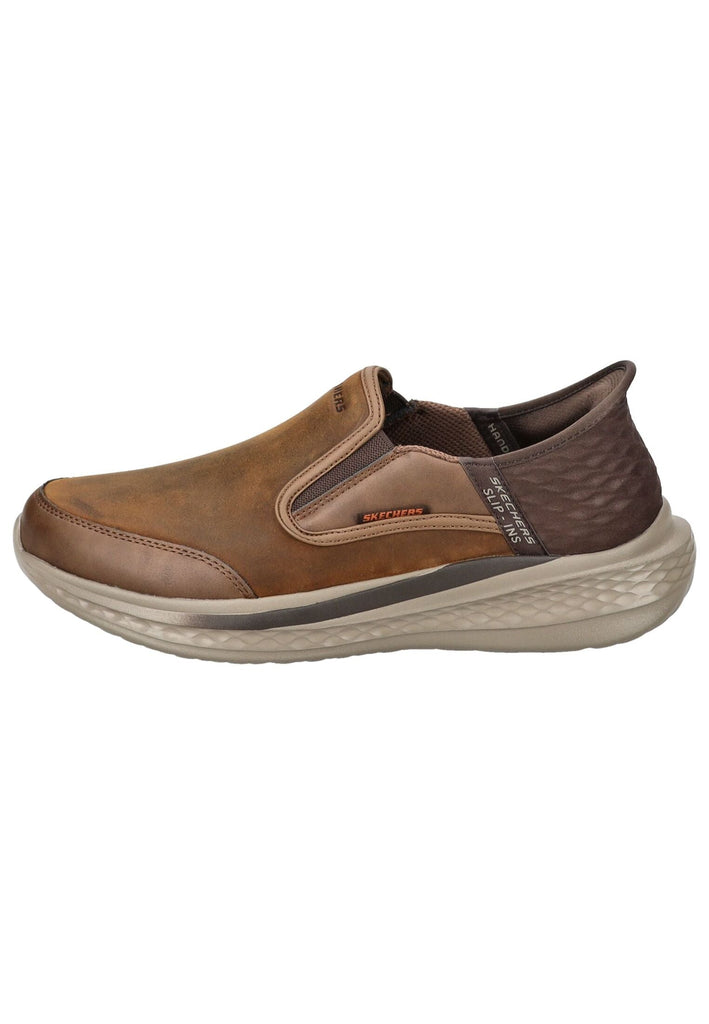Slipper Skechers Slipper Leder Braun