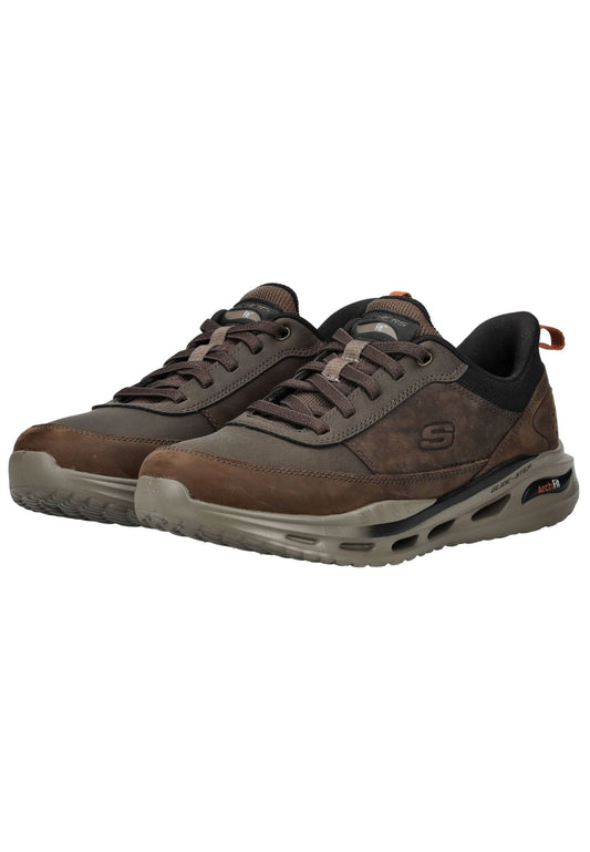 Skechers Sneaker Leder Chocolate