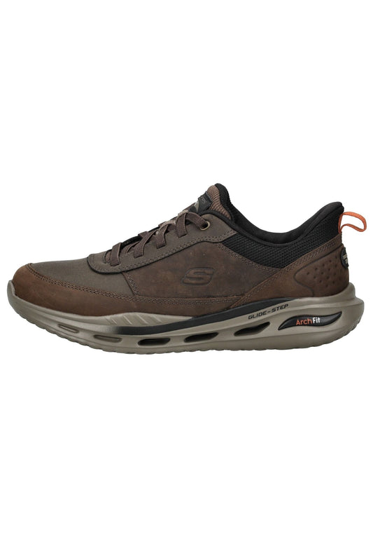 Skechers Sneaker Leder Chocolate